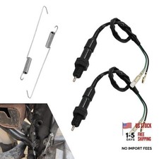 2 PCS Motorcycle Rear Brake Light Switches, Rapid Response 2-Wire Tail Light