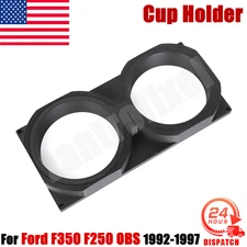 Center Console For Ford F350 1992-1997 Cup Holder OBS F250 F 250 350 Plastic US