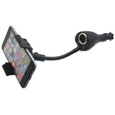 For Samsung Galaxy S20/S21/S23/S24/S25/FE - Car Mount Charger Holder DC Socket