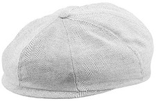 Baby Boys Newsboy Caps Kids Vintage Driver Beret Hat 4-5T Light Gray