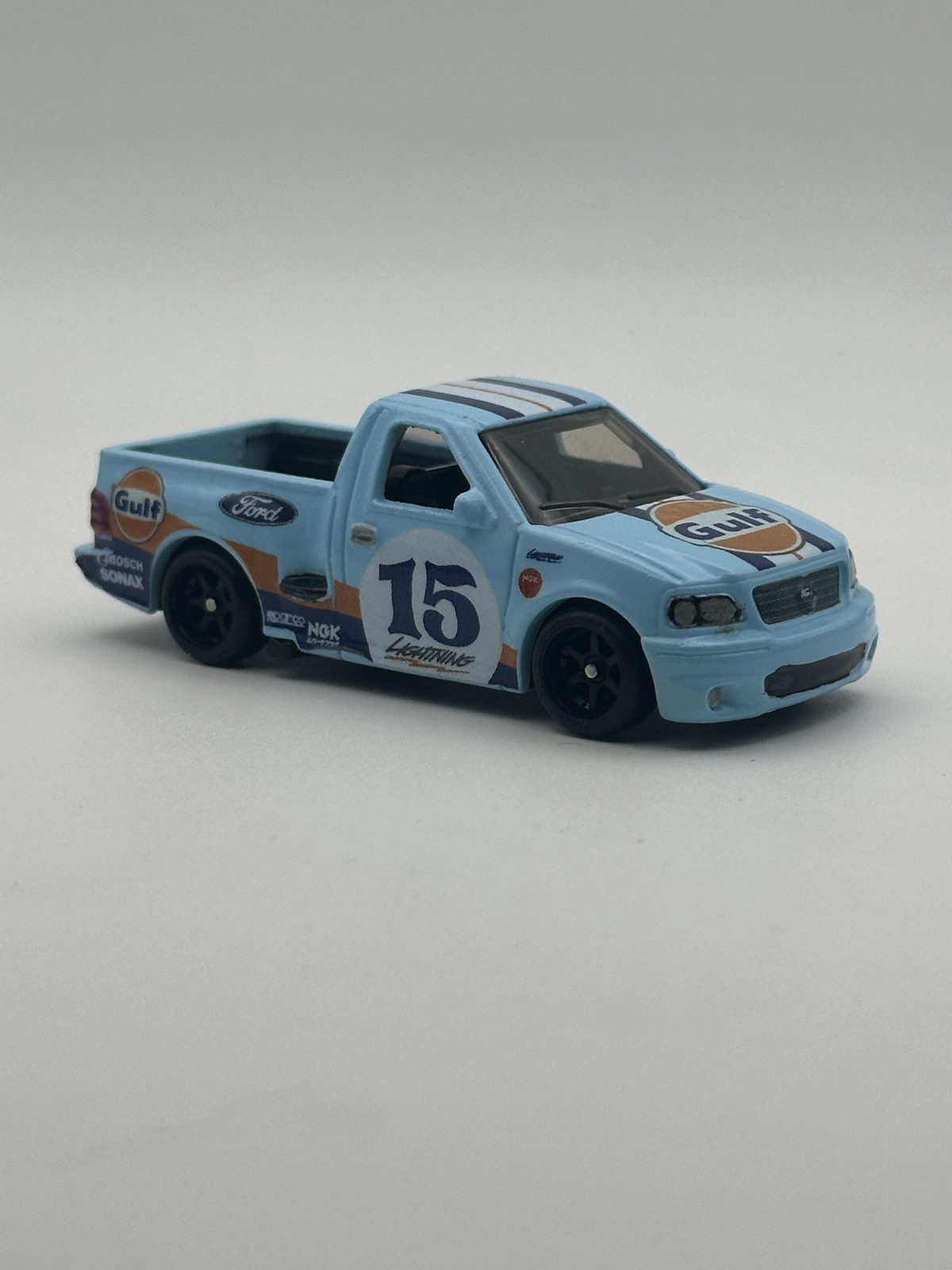 Hot Wheels F-150 SVT Lightning Custom Die-Cast Toy Truck for Collectors and Fans