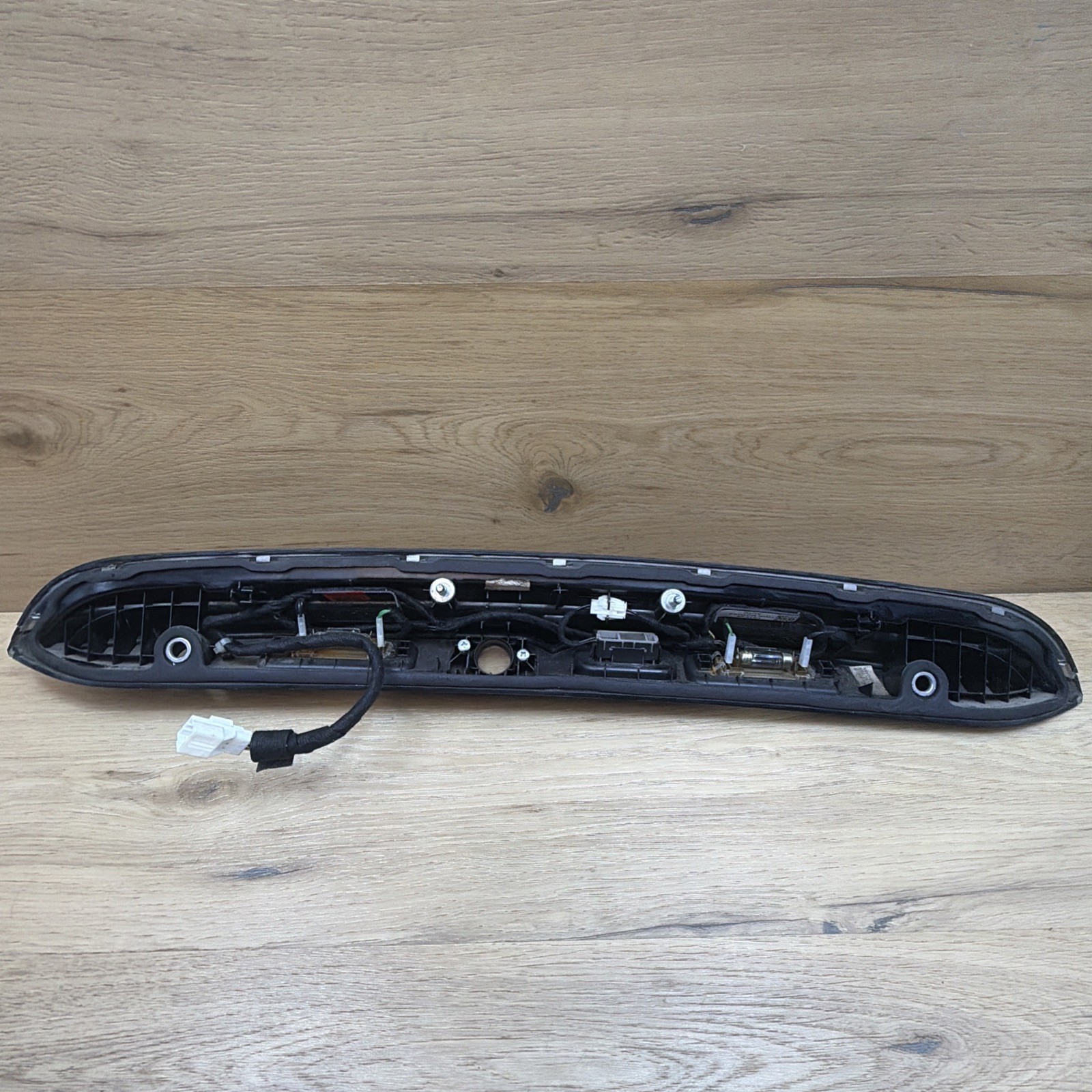 🟢 OEM Maserati M157 Ghibli 14-17 Rear Trunk Camera Trim Handle Lights GRAY🟢