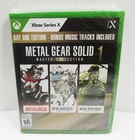 METAL GEAR SOLID MASTER COLLECTION Vol.1 Xbox Series X Game NEW Damaged Wrapping