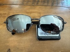 Foster Grant Gunmetal Gray Eternal Polarized Sunglasses 100 UVA/UVB NWT Mirror