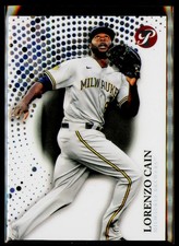 Lorenzo Cain 2022 Topps Pristine #74 Milwaukee Brewers