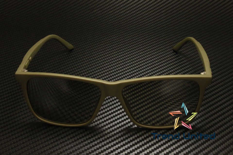 PUMA PU0322S 004 Squared Green Black Solid Khaki 58 mm Men's Sunglasses - Image 3 of 4