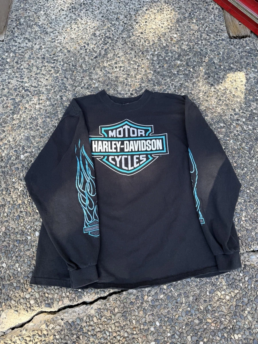 Harley-Davidson Blue Long Sleeve Shirts for Men for sale | eBay
