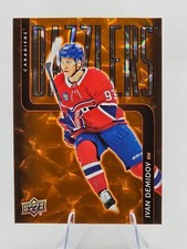 Upper Deck 2025-26 Series 1 Dazzlers Orange #DZ-18 Ivan Demidov Canadiens NHL