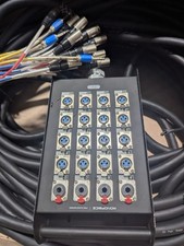 Monoprice 20-Channel Snake 16 XLR x 4 TRS Stage Box