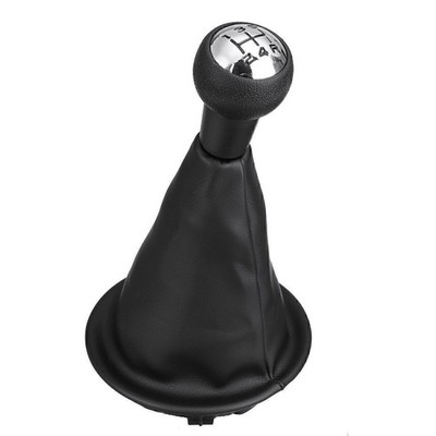 Car Gear Shift Knob Shifter Stick Gaiter PU Leather For Citroen Berlingo III MK3