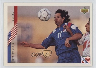 1994 Upper Deck World Cup Hotline Cards Roy Wegerle 0cz0
