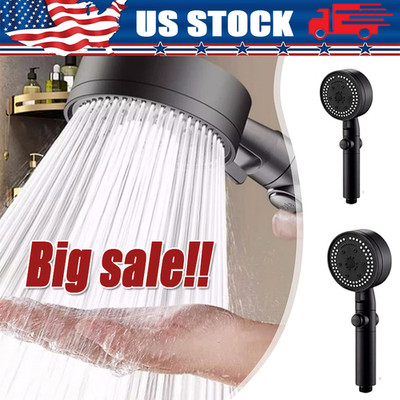 High-Pressure Shower Head, Multi-Functional Hand Held Sprinkler With 5 Modes US