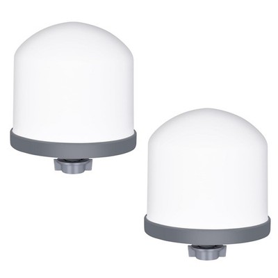 Ceramic Water Purifier Filter 2 Pack Replacement for Countertop Units 0.3µ