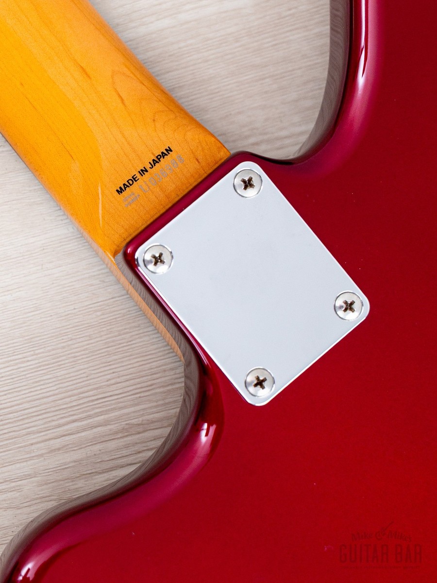 2011 Fender Jaguar '62 Vintage Reissue JG66/MH Candy Apple Red