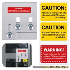 LATING Generator Interlock for Square D QO or Homeline 150 or 200 Amp Panels ...
