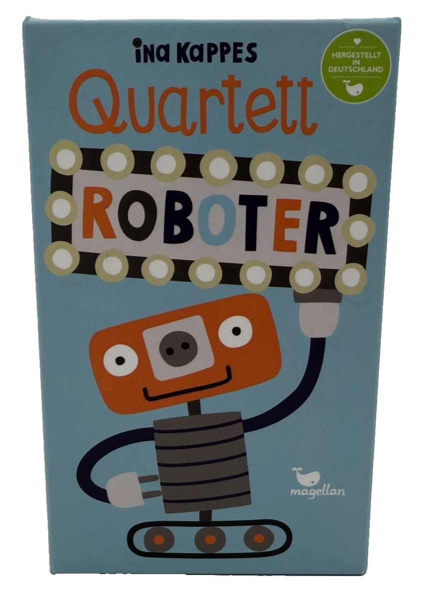 Quartett - Roboter | Buntes Kartenspiel für Kinder ab 5 Jahren | Deutsch | Spiel - Bild 2