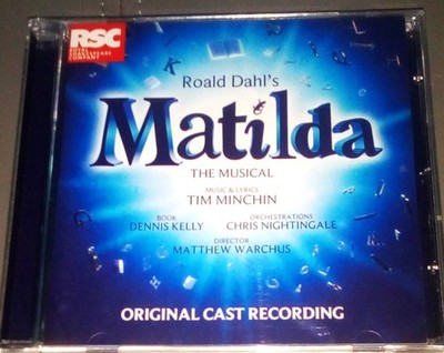 Tim Minchin - Matilda The Musical Original Cast Recording CD Album New