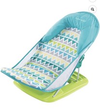 Summer Infant Deluxe Baby Bather Folding Bath Sling - Ride the Waves