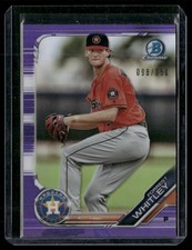 2019 Bowman #BP-52 Forrest Whitley Prospects Purple #/250