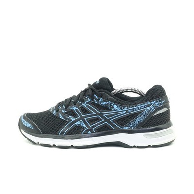 ASICS Damen Gel-Excite 4 Sneaker Schwarz Blau Gel-Dämpfung Laufschuhe EU 39