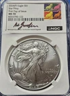 2024(P) Silver Eagle *Star Privy* Gaudioso Signature NGC MS 70 FDOI