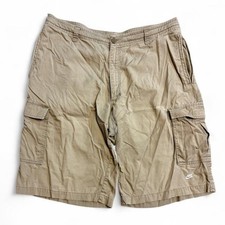 Vintage Nike Cargo Shorts Men's Large Tan Utility Workwear