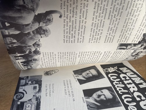 1950’s Hunt Brothers 3 Ring Circus Wild West Program Program HOJO Howard Johnson - Bild 9 von 24