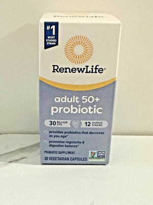 RenewLife Adult 50+ Probiotic 3 Billion CFU