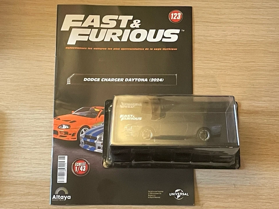 Dodge Charger Daytona SRT EV 2024 DeAgostini Altaya Fast & Furious 123 1/43 - Photo 2/4