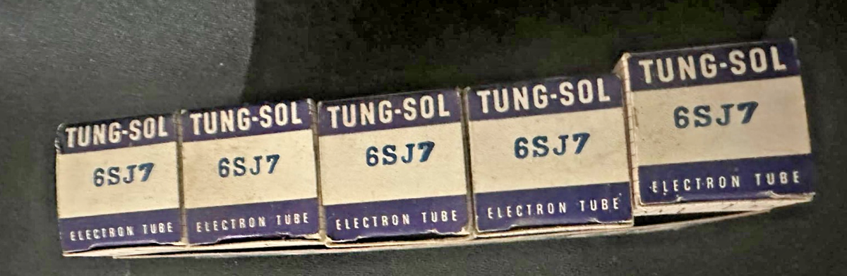 5 TUNG-SOL 6SJ7 NOS TESTED | eBay