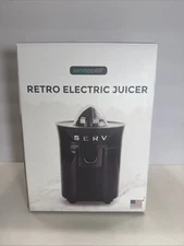 Servappetit Blue 50s Retro Style Electric Citrus Juicer SERV New In Box
