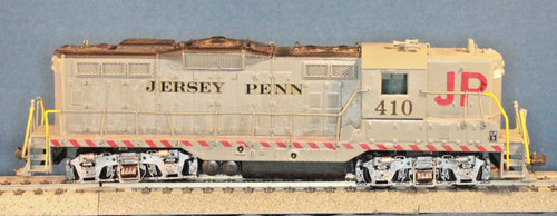Jersey JP HO Athearn 2 EMD GP9 Penn 410 y 406 Powered & Dummy Y Caboose 0489 | Condition: Used