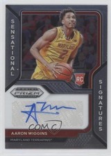 2021-22 Panini Prizm Draft Picks Sensational Signatures Aaron Wiggins Auto 1b8