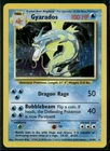 1999 Pokemon Base Set Unlimited Gyarados 6/102 Holo Rare NM