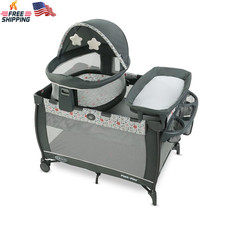 Pack N Play Travel Dome LX Playard Raised Bassinet UV50 Changer Annie