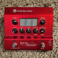 Audio Sprockets ToneDexter Acoustic Instrument Preamp Pedal. Great Condition! 