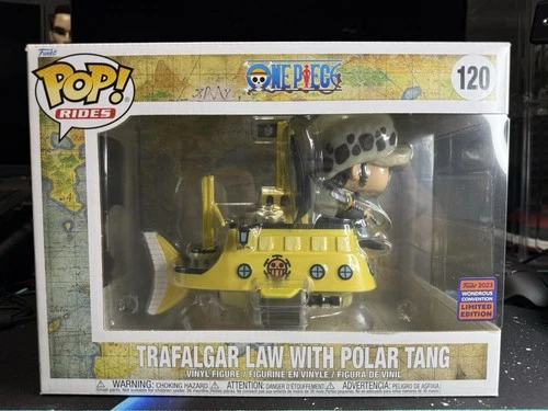 Funko Pop! Rides One Piece Trafalgar Law With Polar Tang 120 Wondrous Con Shared
