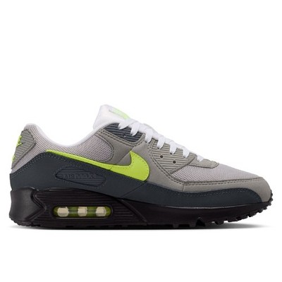 Men's Nike Air Max 90 Black/Neon Yellow-Anthracite (IQ0289 010)