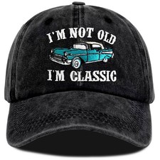 Embroidered Retired Hat for Retirement Gifts for Woman Men - Adjustable Breat...