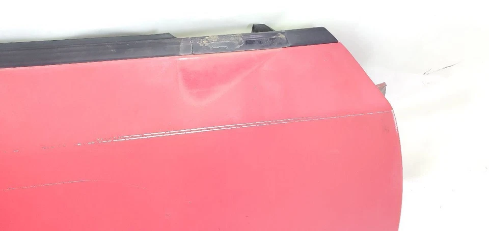 1988 1989 Toyota Celica All Trac OEM Front Right Bare Door Shell Red  - Image 4 of 4