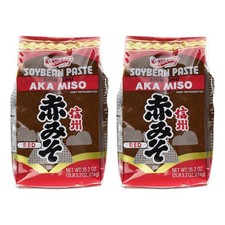 Shirakiku Miso Aka red Soy Bean Paste - Traditional Soybean   Ideal...