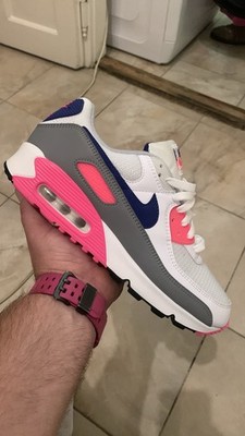 NIKE AIR MAX 90 OG- CONCORD x PINK BLAST /2020/NEW*/Size 12w= 10.5us