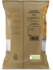 Cambrook - Caramelised Sesame Peanuts, 1Kg Bag