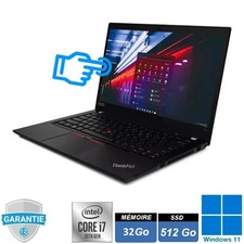 Lenovo Thinkpad T14S Gen1 i7-10610U 32Go Ssd512Go Tactile  Win11 Pro