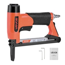 VEVOR Pneumatic Staple Gun 21 Gauge for 80 Series Fine Wire Staples 1/2" Crown