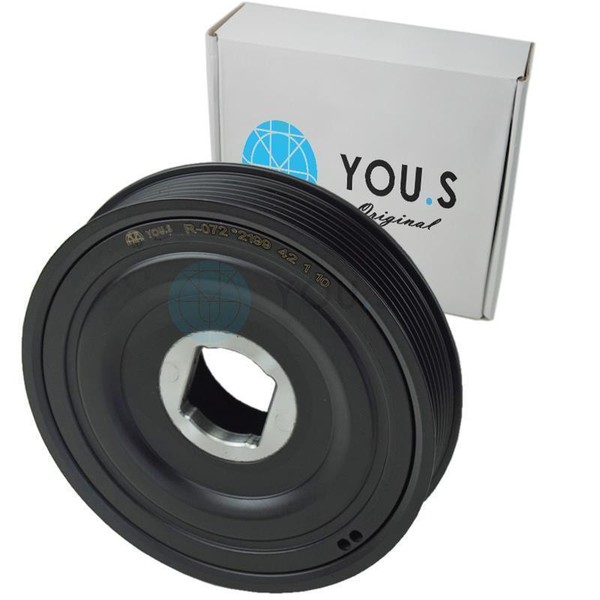 You.S Original Riemenscheibe Kurbelwelle FüR Opel Movano B Kasten 2.3 Cdti-image