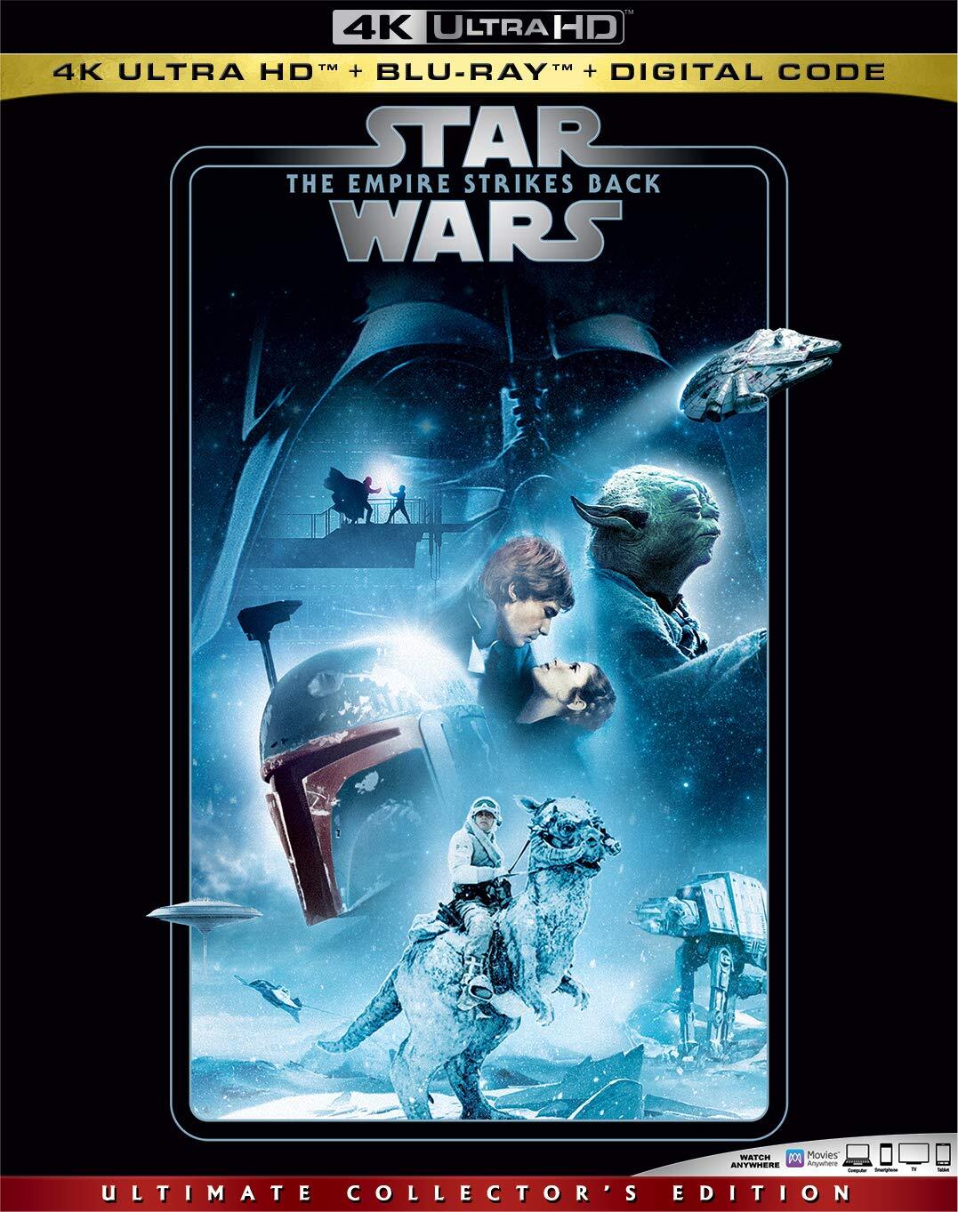Star Wars: The Empire Strikes Back (Feature) (4K UHD Blu-ray) Mark Hamill