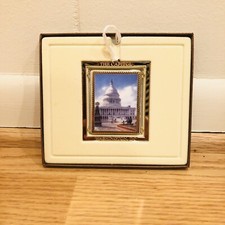 2009 United States Congressional Capitol Christmas Holiday Ornament Made In USA