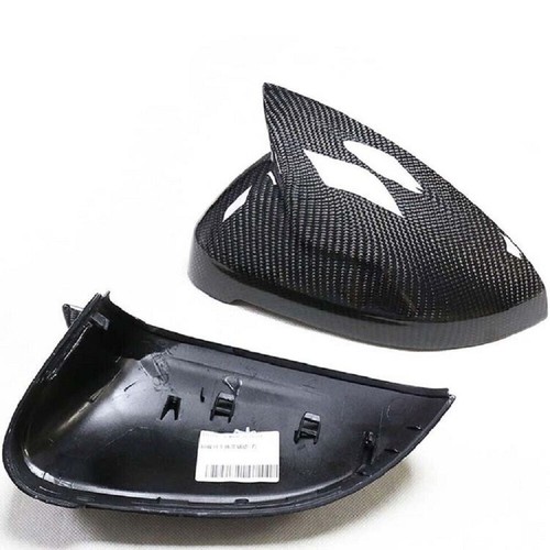 Real Carbon Fiber Side Mirror Cover Cap M Style For Audi B9 A4 A5 S5 2017-2020 - Picture 3 of 7