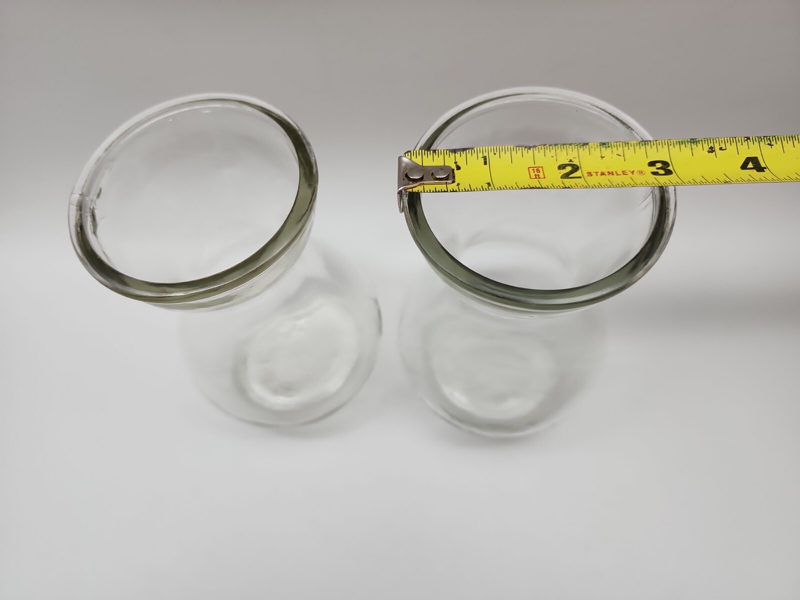 Vintage Clear Hyacinth Flower Bulb Forcing Vases Set of 2 GUC eBay